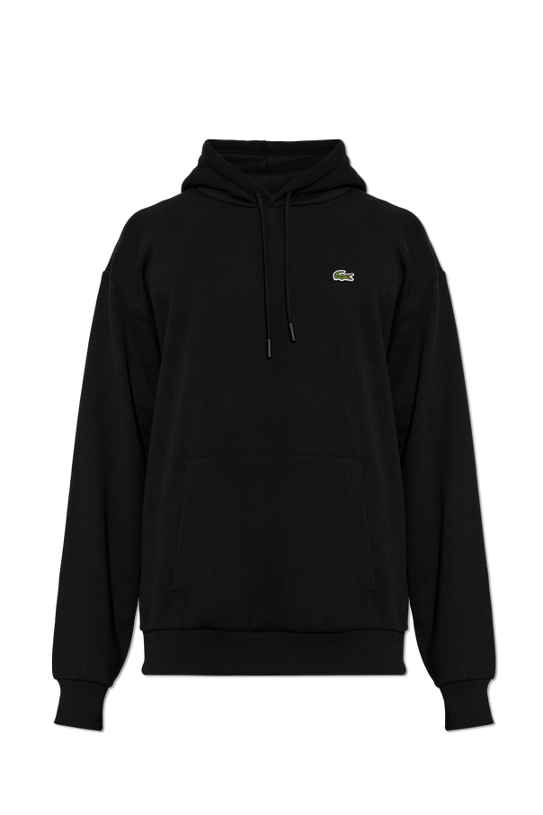 Lacoste Black Hooded Sweatshirt by Lacoste | Men's | Vitkac